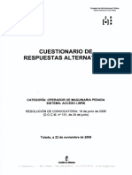 Operador MP - 2008-AL - Examen