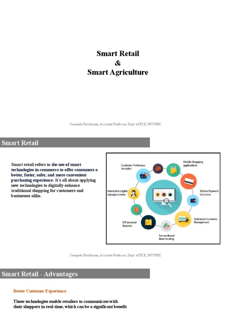 Smart Retail Pdf Retail Internet Of Things