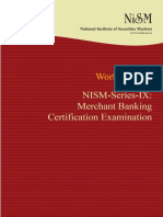 NISM Series IX Merchant Banking Workbook February 2019
