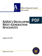 Nasa's Development of Next-Generation Spacesuits