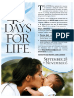 40 Days For Life London