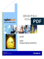 Centum VP R4.01 HIS Functions: July 2008