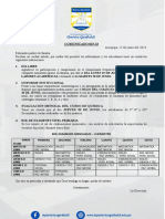 COMUNICADO 015-2023 Indicaciones Generales Rol de Examenes Primaria