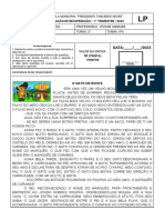 4ºA - Avaliação Recuperação de Português - 1º Trimestre 2023