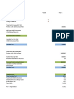 Particulars Year 0 Year 1