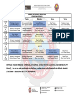 Horario MP I