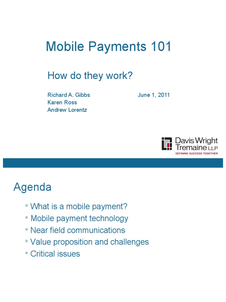 Understanding Mobile Payments Technology | PDF | Near Field ...