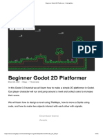 Beginner Godot 2D Platformer - CodingKaiju