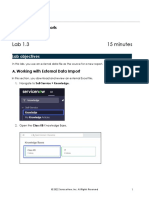 Lab 1.3 - External Import Data