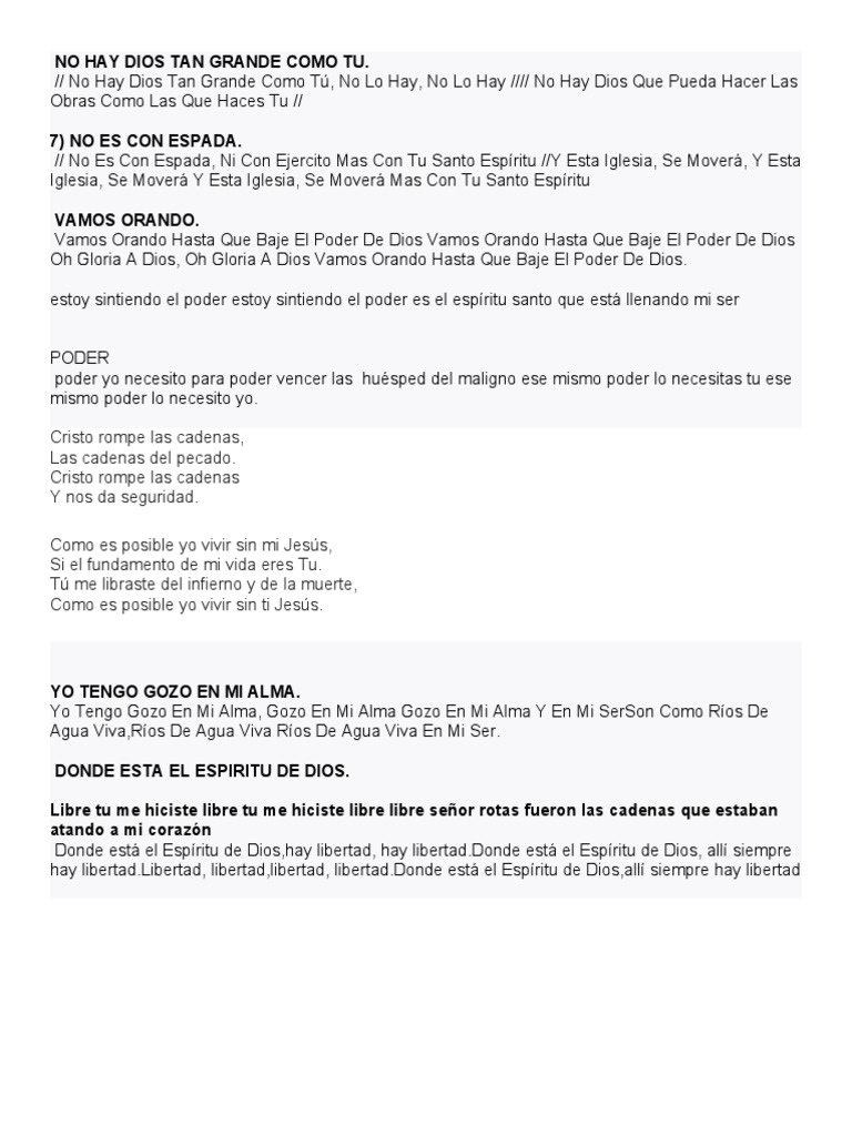 Coros PDF