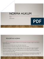 Norma Hukum