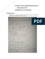 Informe Previo 1 Circuitos Electrónicos II - Padilla Huamán Yossue