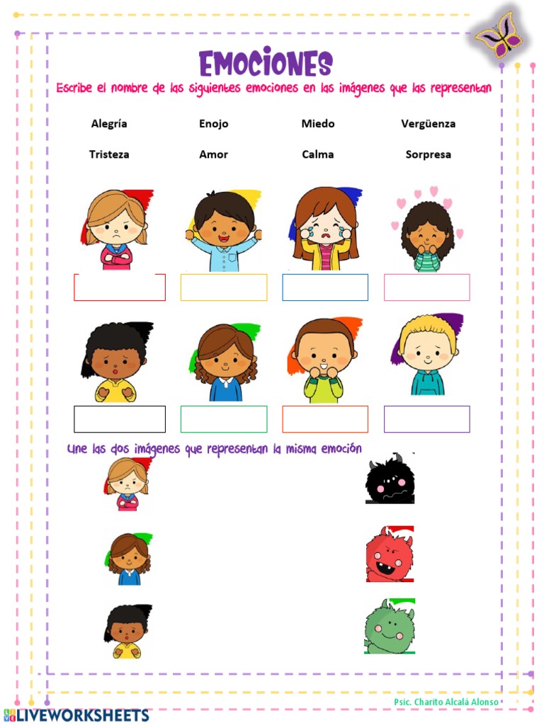 Test de emociones para niños | PDF