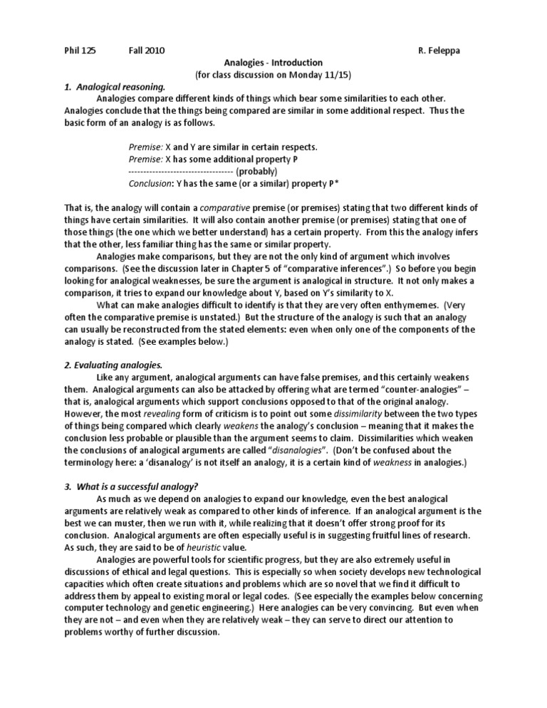 Analogy essay topics image