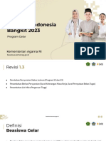 Booklet Beasiswa Indonesia Bangkit Kemenag 2023