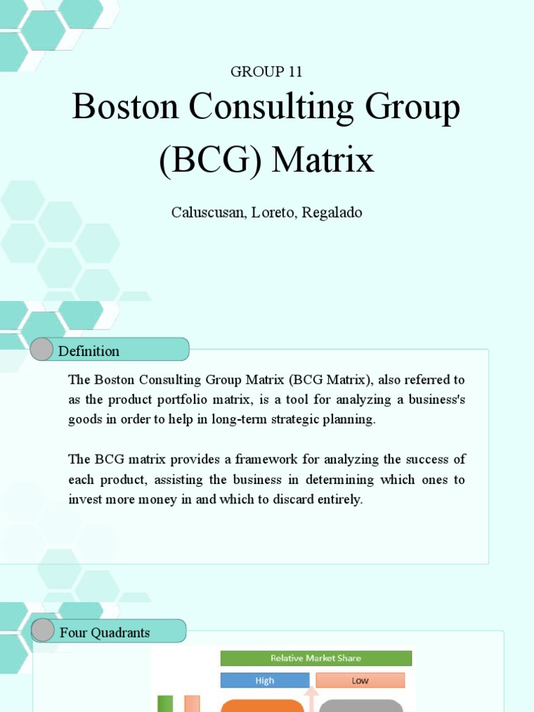 BCG Matrix Strat Man | PDF | Strategic Management | Marketing