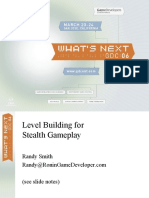 GDC 2006 - Level Building For Stealth Gameplay (Randy Smith)