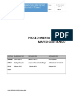 PROCEDIMIENTO MAPEO GEOTÉCNICO - Revisado - 23-02-2022