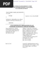 CFTOD Motion To Dismiss