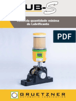 Controla Quantidade Mínima de Lubrificante: Modelle E60/E120/E240