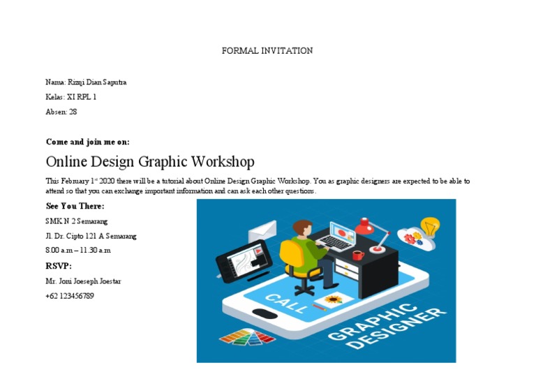Formal Invitation | PDF