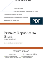 Primeira República No Brasil