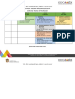 Cronograma de Actividades Tercer Graado