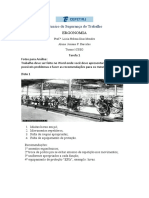 Cefet 1° Trab Ergo