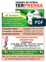 INVITACION TORNEO Verde