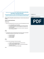 Applied Social Research A Tool For The Human Services 9th Edition Test Bank Monette