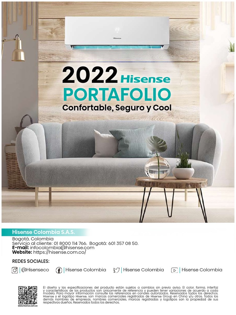 Hisense Air Conditioners Offcial Catalogue Pdf Uso Eficiente De
