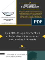 Support PDF Sentiments D'appartenance