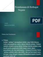 Pidana Dan Pemidanaan Di Berbagai Negara Lanjutan