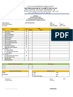 Format Rapot Bayangan Pts SMP