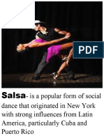 Latin Dances Mapeh