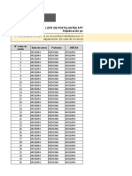 Lista de Profesionales Aptos de La Modalidad Remunerada Por Orden de Mérito 2022-I