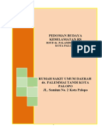 Pedoman Budaya Keselamatan