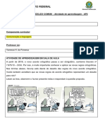 Encontro 2 - Núcleo Comum - Atividade de Aprendizagem e Fórum