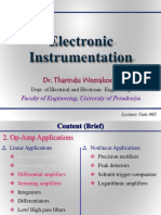 EE254 - LN - 05 - Op-Amp Applications - II (Differential Summing)