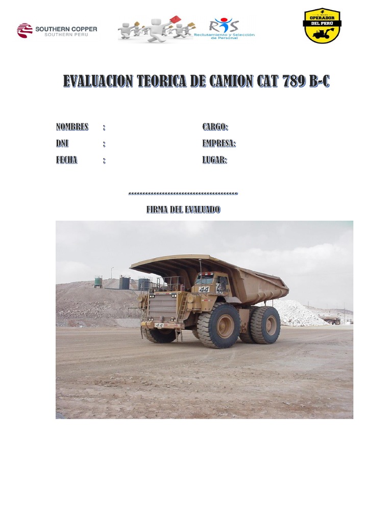 Examen 789 Cat | PDF
