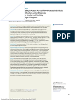 Developmental Variability in Autism Across 17 000 Autistic Individuals and 4000 Siblings Without An Autism Diagnosis