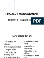 4. Lựa chọn dự án