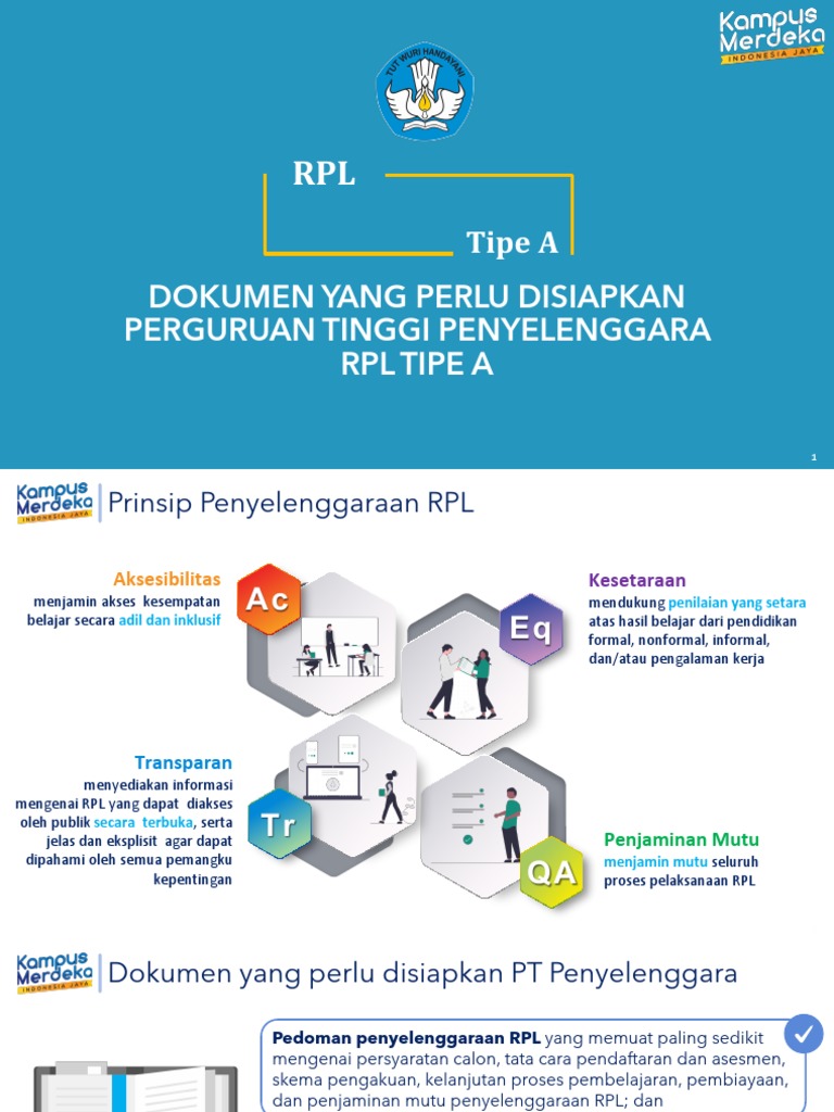 M2-Pedoman Penyelenggaraan RPL | PDF