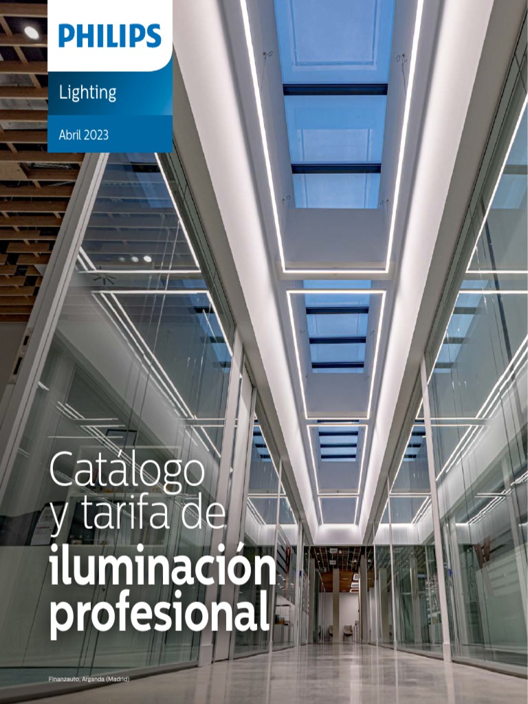 Catálogo Tarifa Iluminación Profesional 2023, PDF, Encendiendo