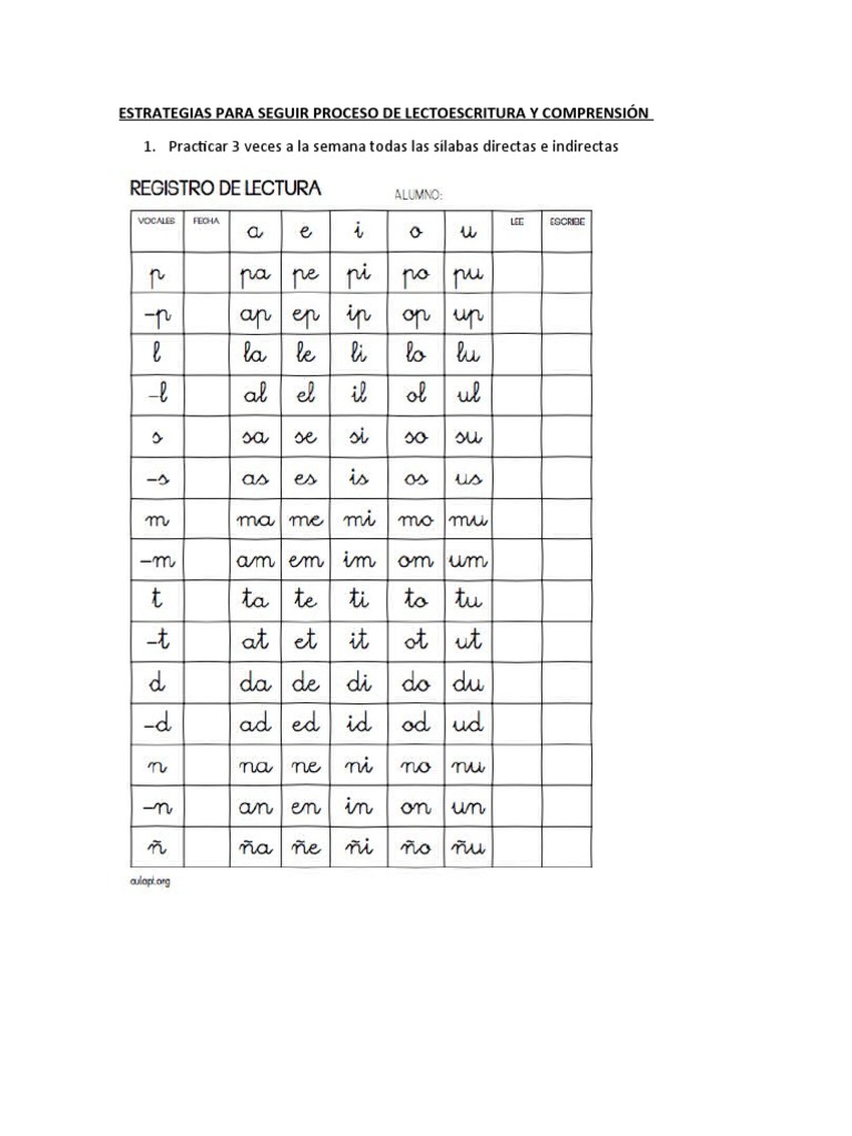 Estrategias de Lectoescritura para 5 Años | PDF