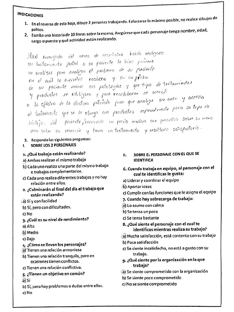 Modelo Test 2 Personas Trabajando | PDF