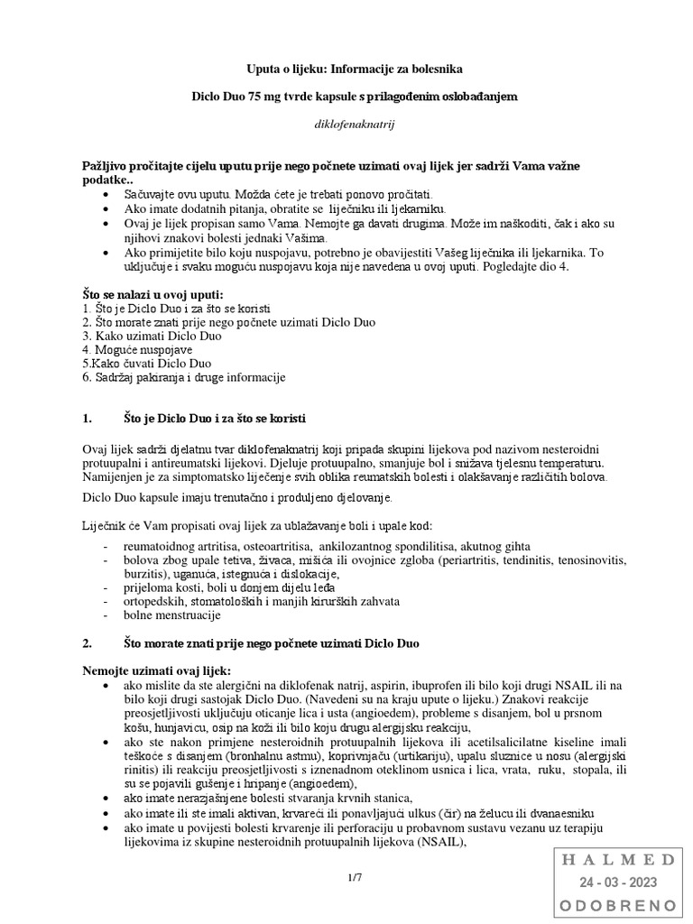 Diclo Duo PIL | PDF
