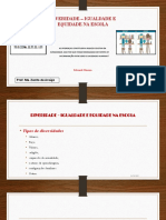 Diversidade - Desigualdade - Igualdade e Equidade