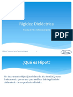 Rigidez Dieléctrica (HIPOT)