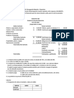 Sesión 13. Presupuesto Maestro Financiero